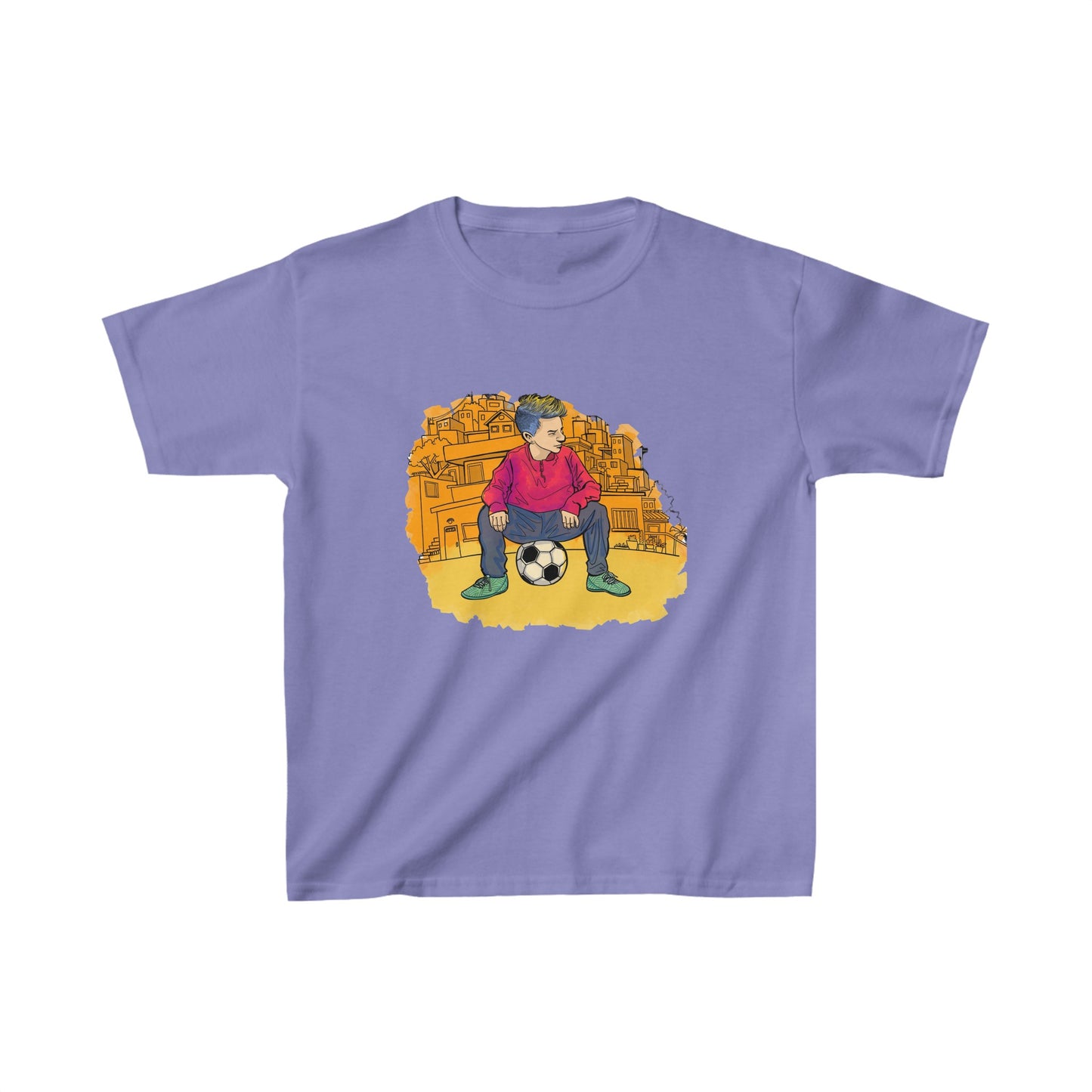 Football player team football season Kids Tee boys