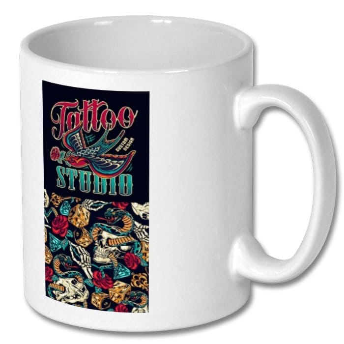11oz mug is made of brilliant white ceramic material with AAA+ ORCA coating