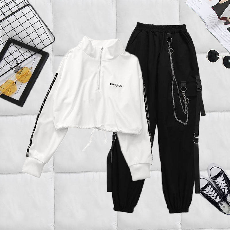 Two-piece trousers women's suit
