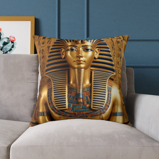 Africa Square Poly Canvas Pillow