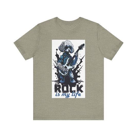 Unisex Jersey Sleeve Short  Tee