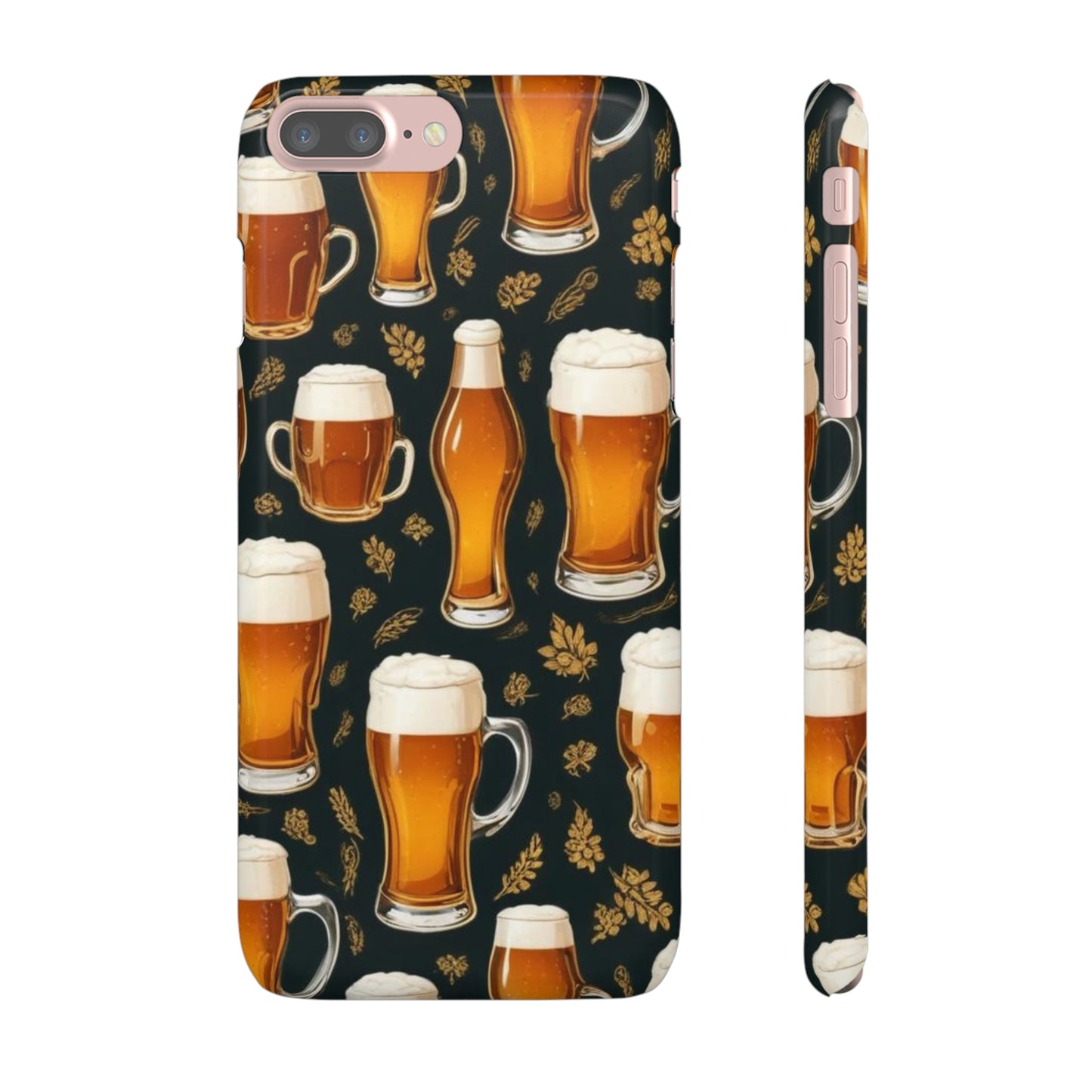 Beer Pattern Snap Cases