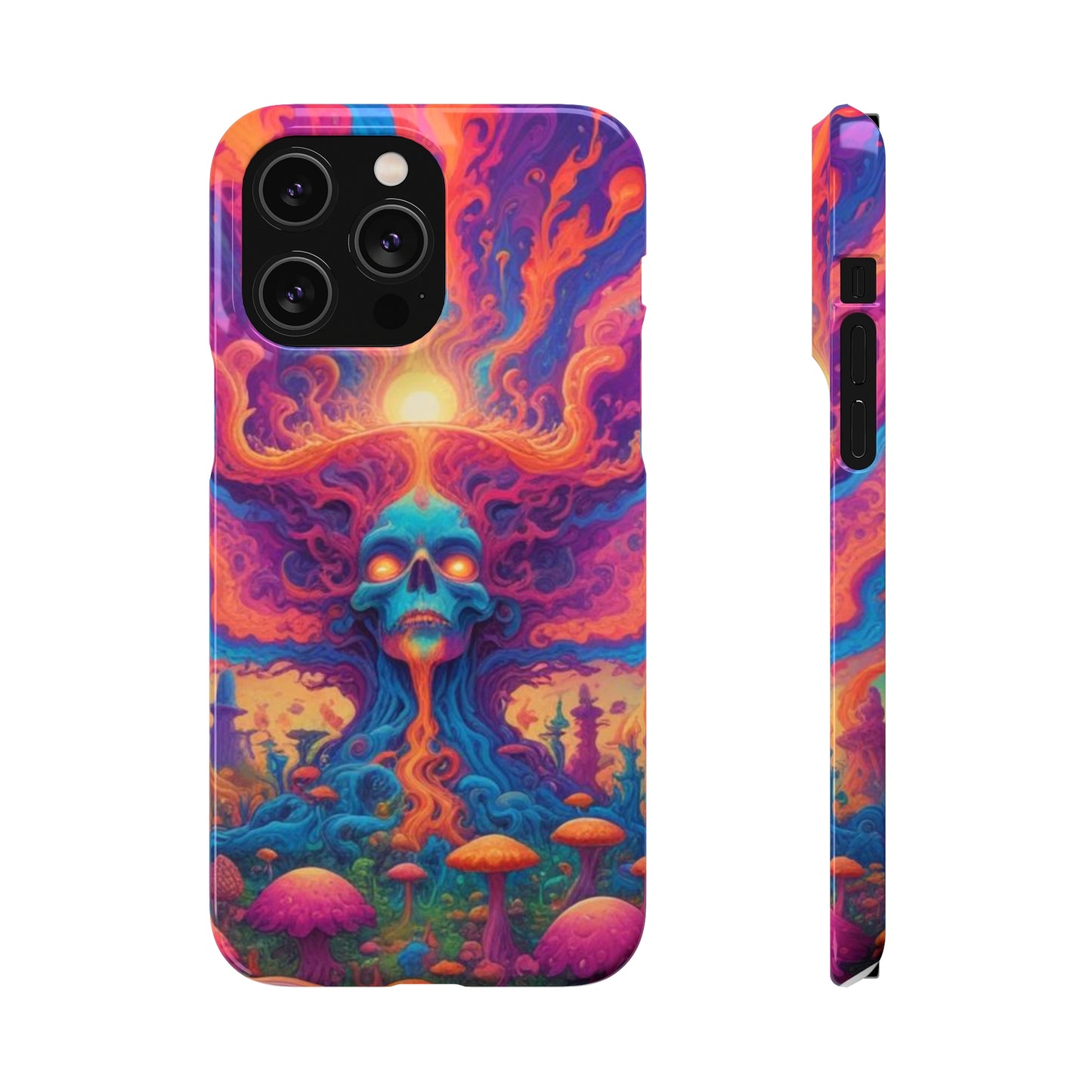 Trippy Pattern Snap Cases