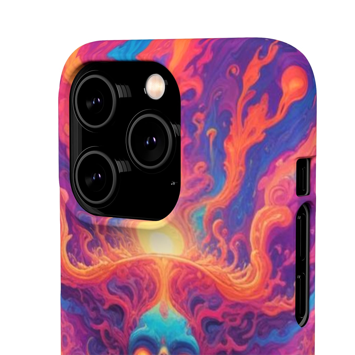 Trippy Pattern Snap Cases
