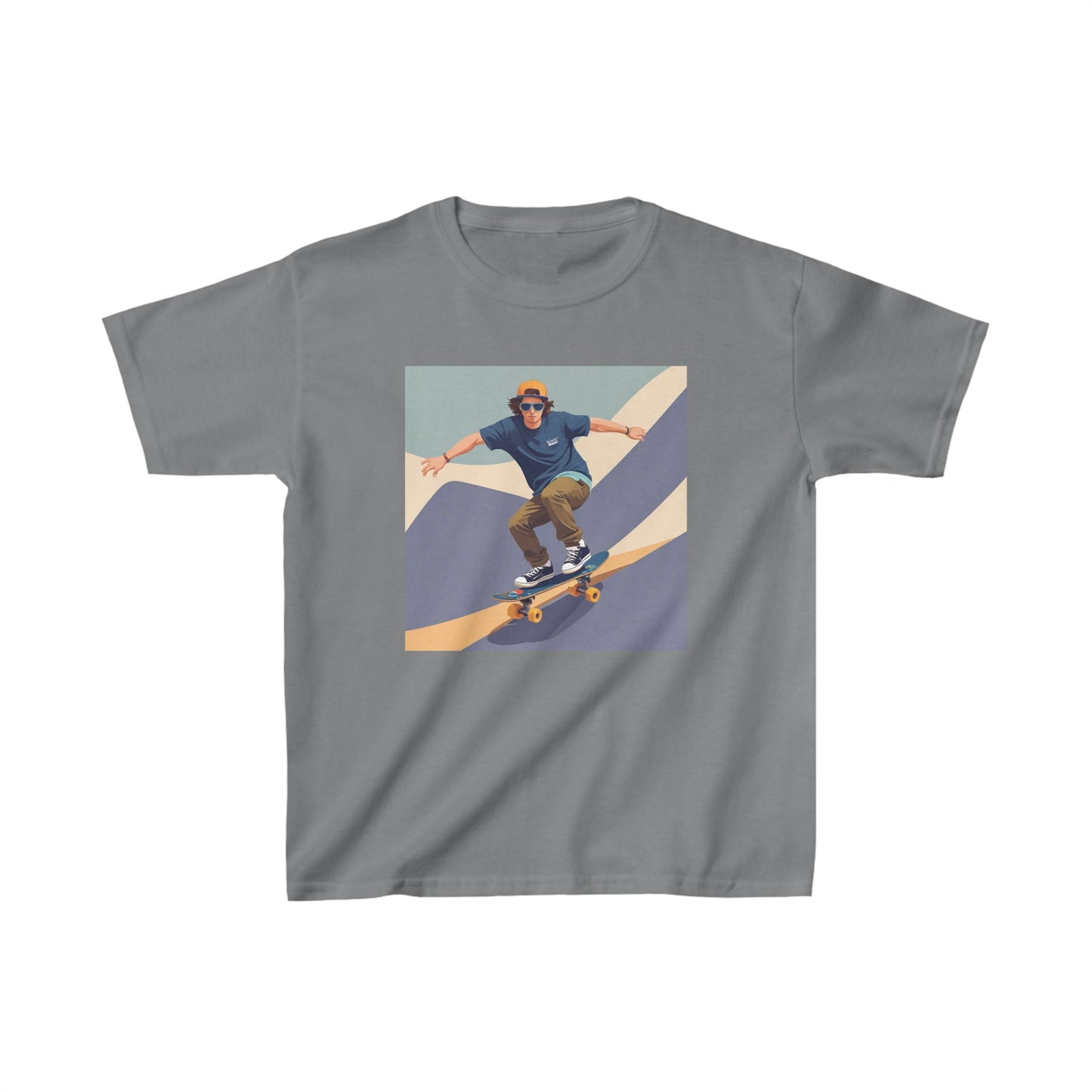 Skater Boy Kids Heavy Cotton™ Tee