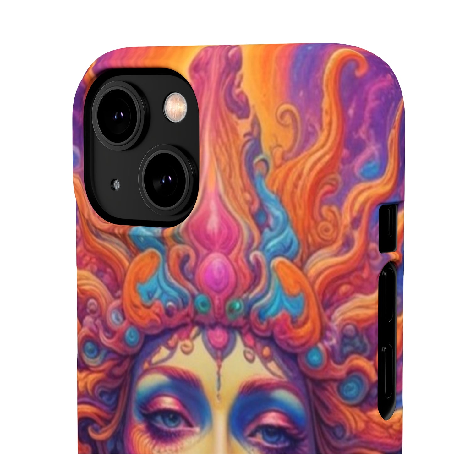 Trippy Pattern Snap Cases