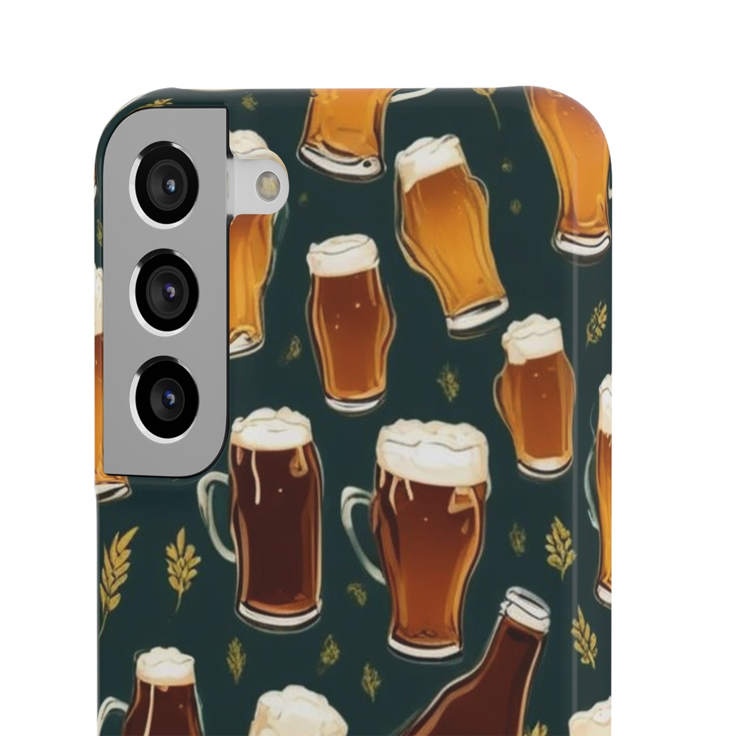 Beer Pattern Snap Cases