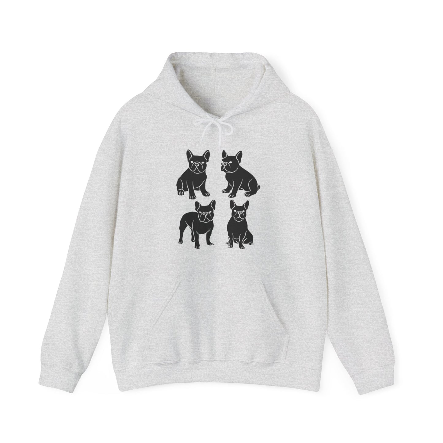 French Bulldog ,Pet Lover Prin T Unisex Heavy Blend™ Hooded Sweatshirt Dog Lover, bulldog G ift, Prin T Hoodie, Animal Lover, Frenchie  Hoodie.