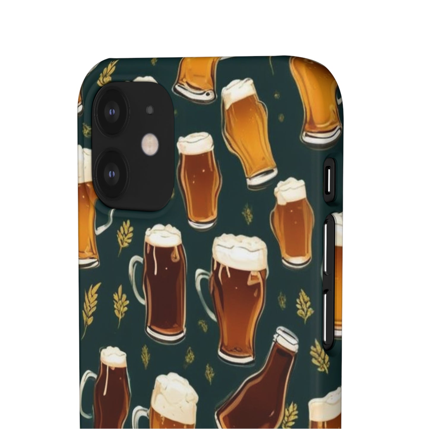 Beer Pattern Snap Cases