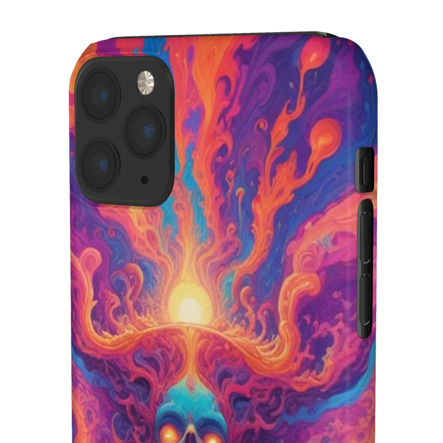 Trippy Pattern Snap Cases