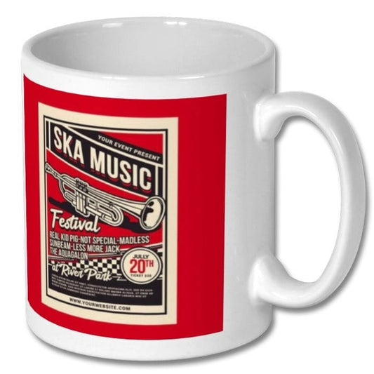 11oz White Mug ORCA Coatings personalised mug printing