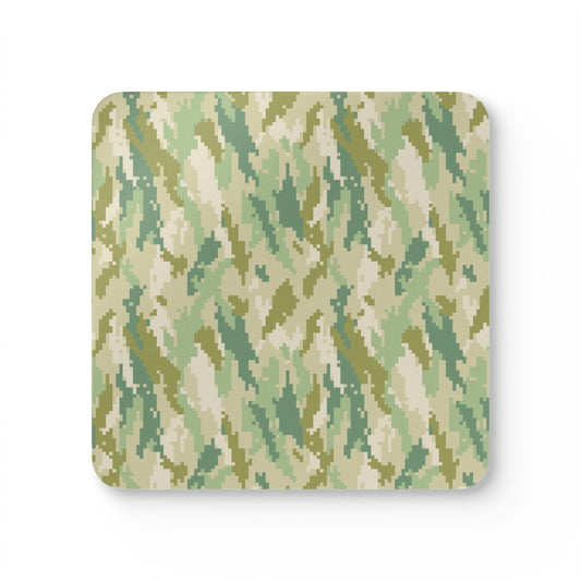 Army Corkwood Coaster Set