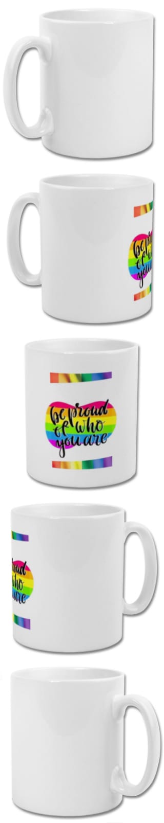 1 size 11oz white ceramic mugs