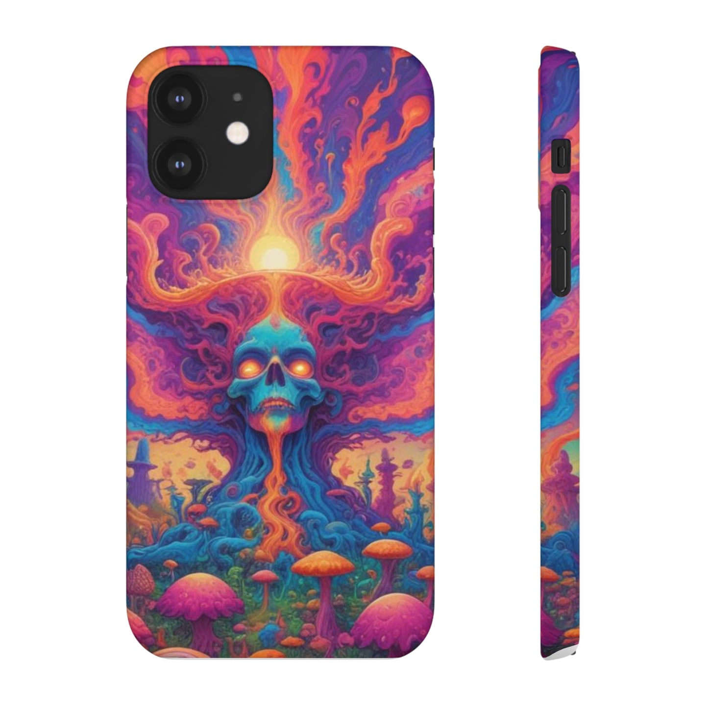 Trippy Pattern Snap Cases