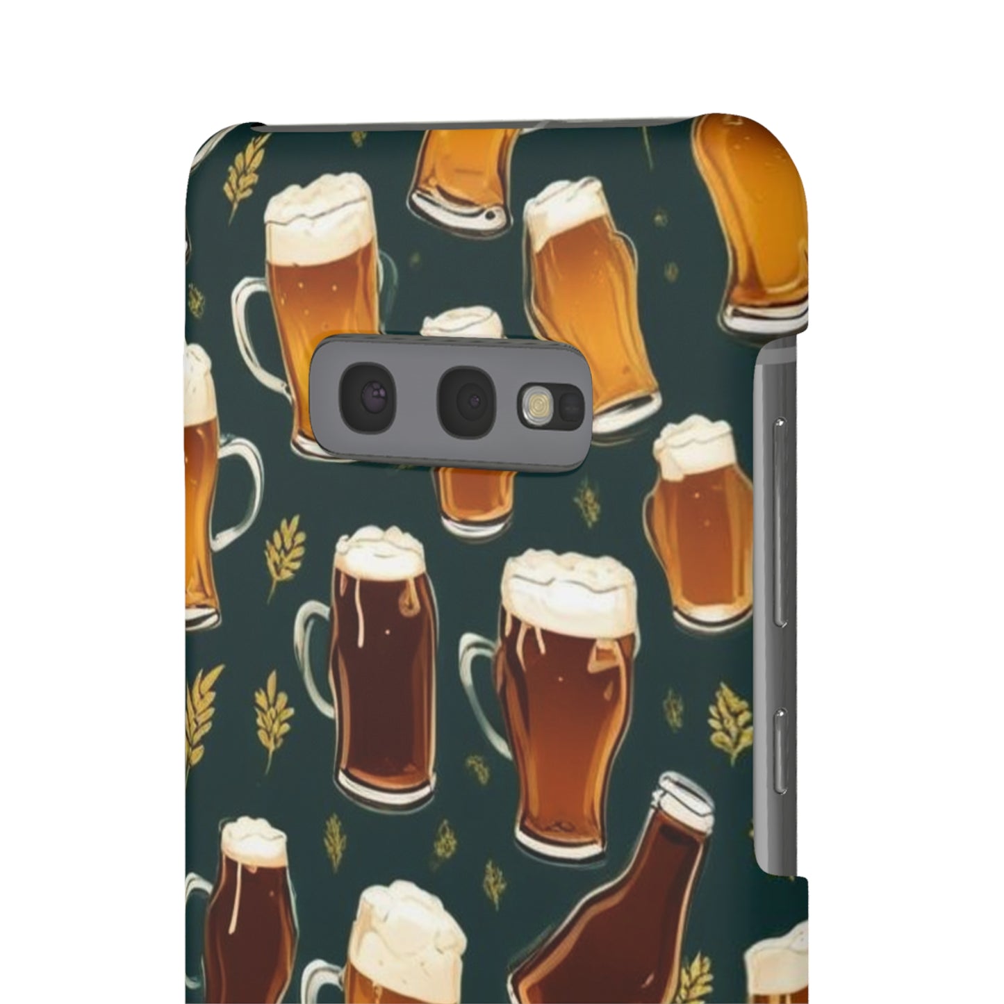 Beer Pattern Snap Cases