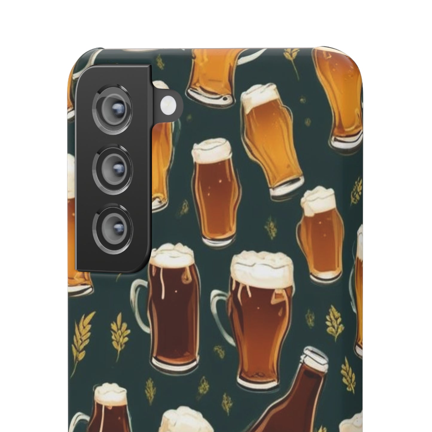 Beer Pattern Snap Cases