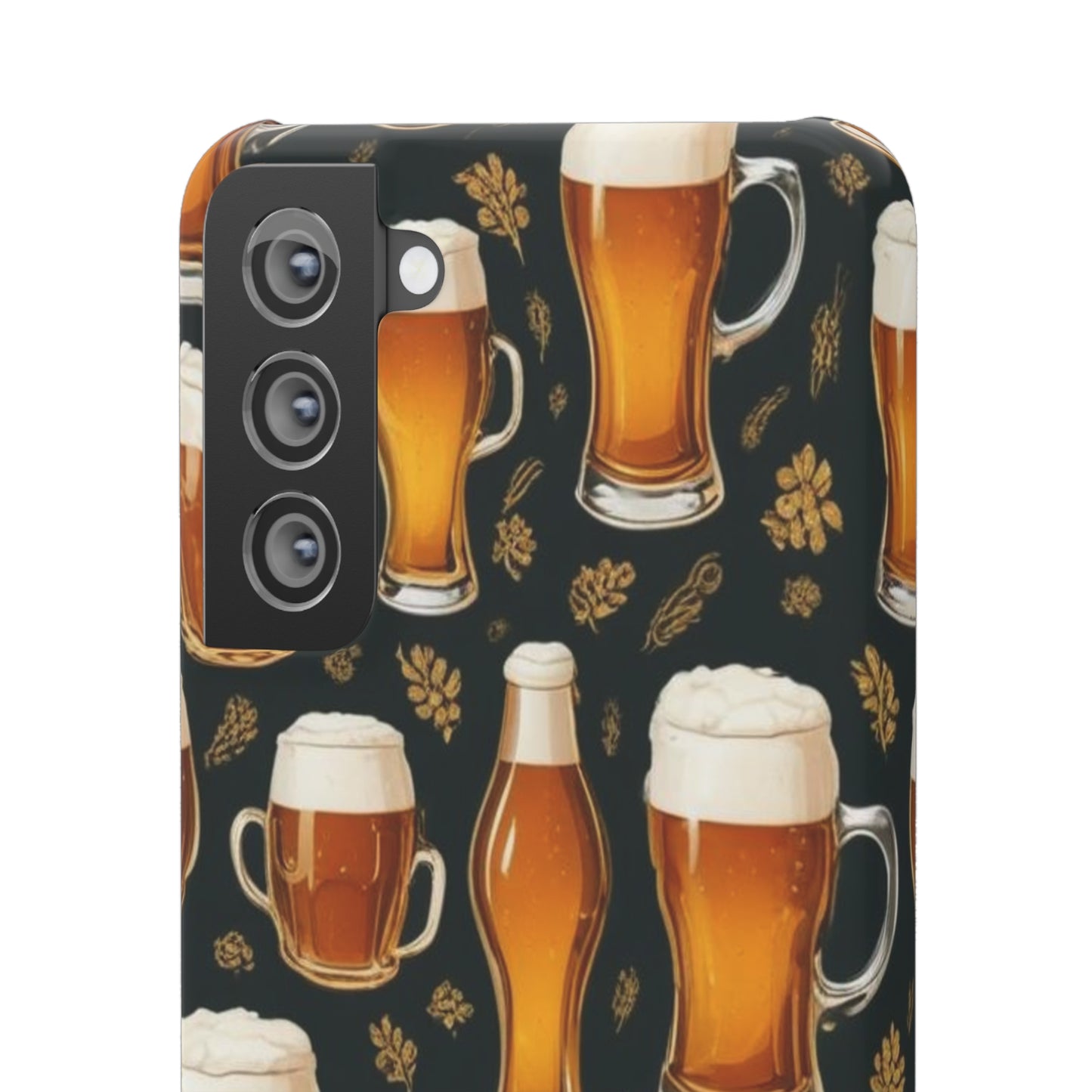 Beer Pattern Snap Cases