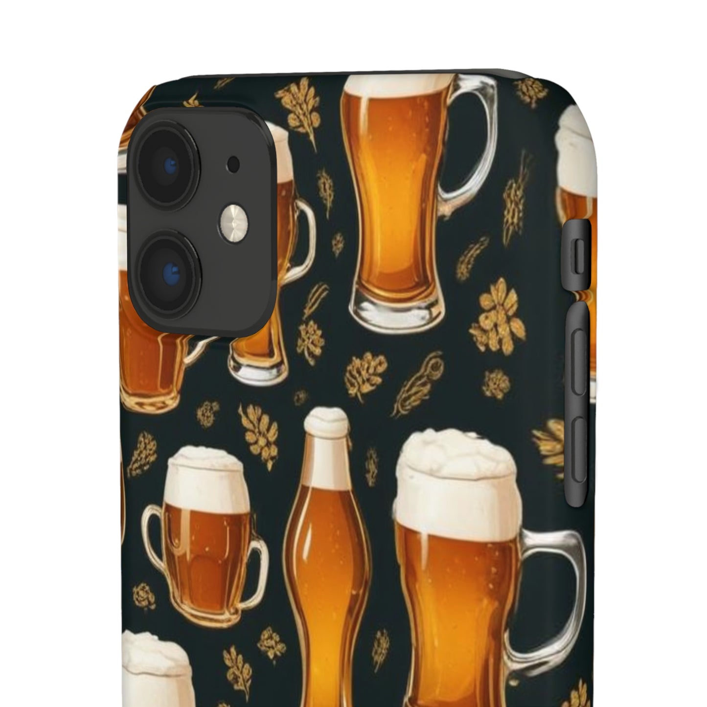 Beer Pattern Snap Cases