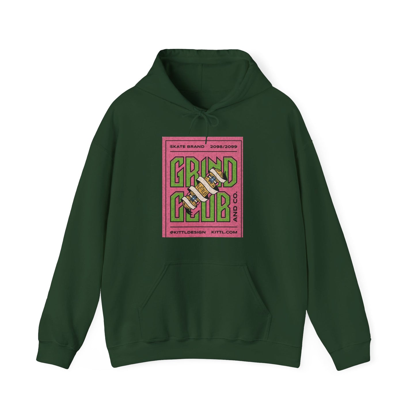 Grind Club  Unisex Heavy Blend™ Hooded Sweatshirt