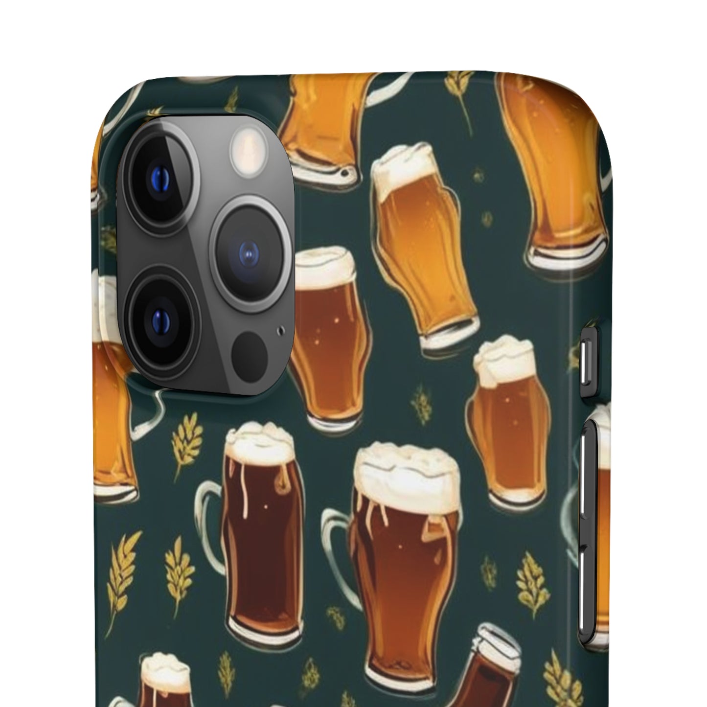 Beer Pattern Snap Cases