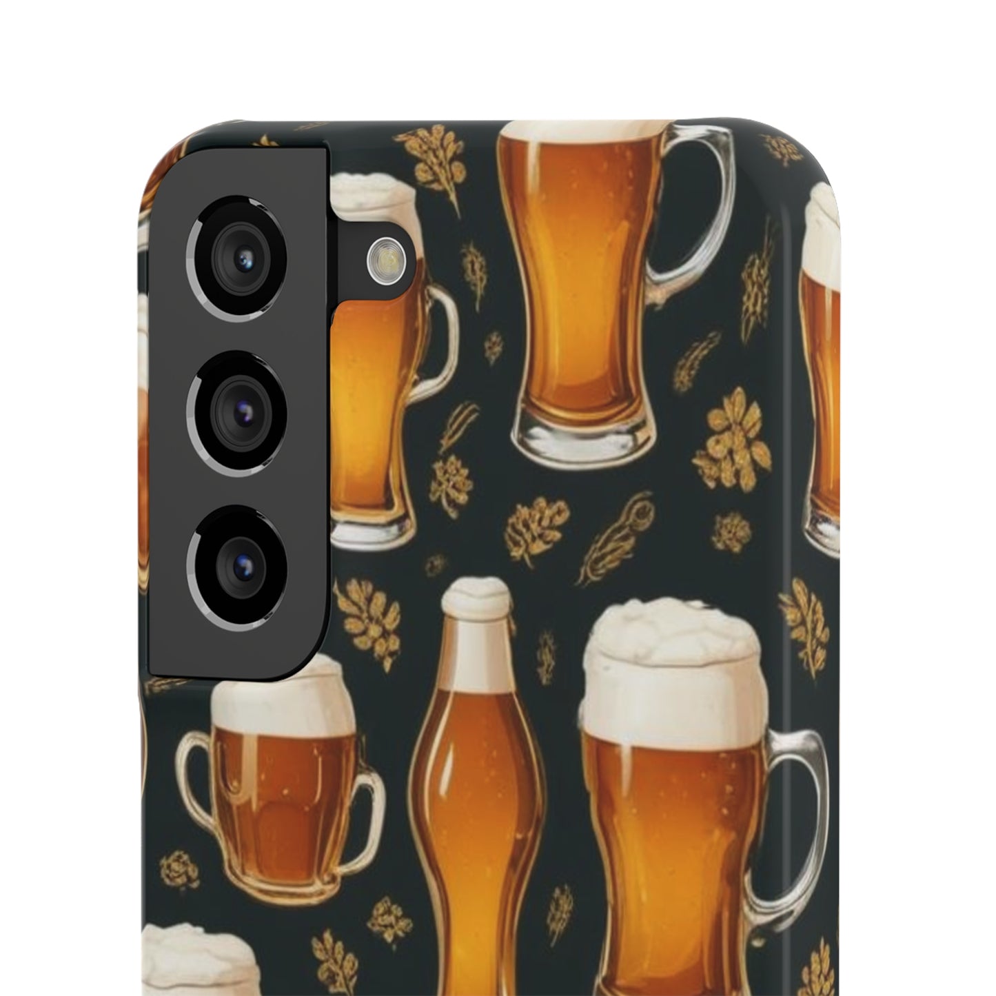 Beer Pattern Snap Cases