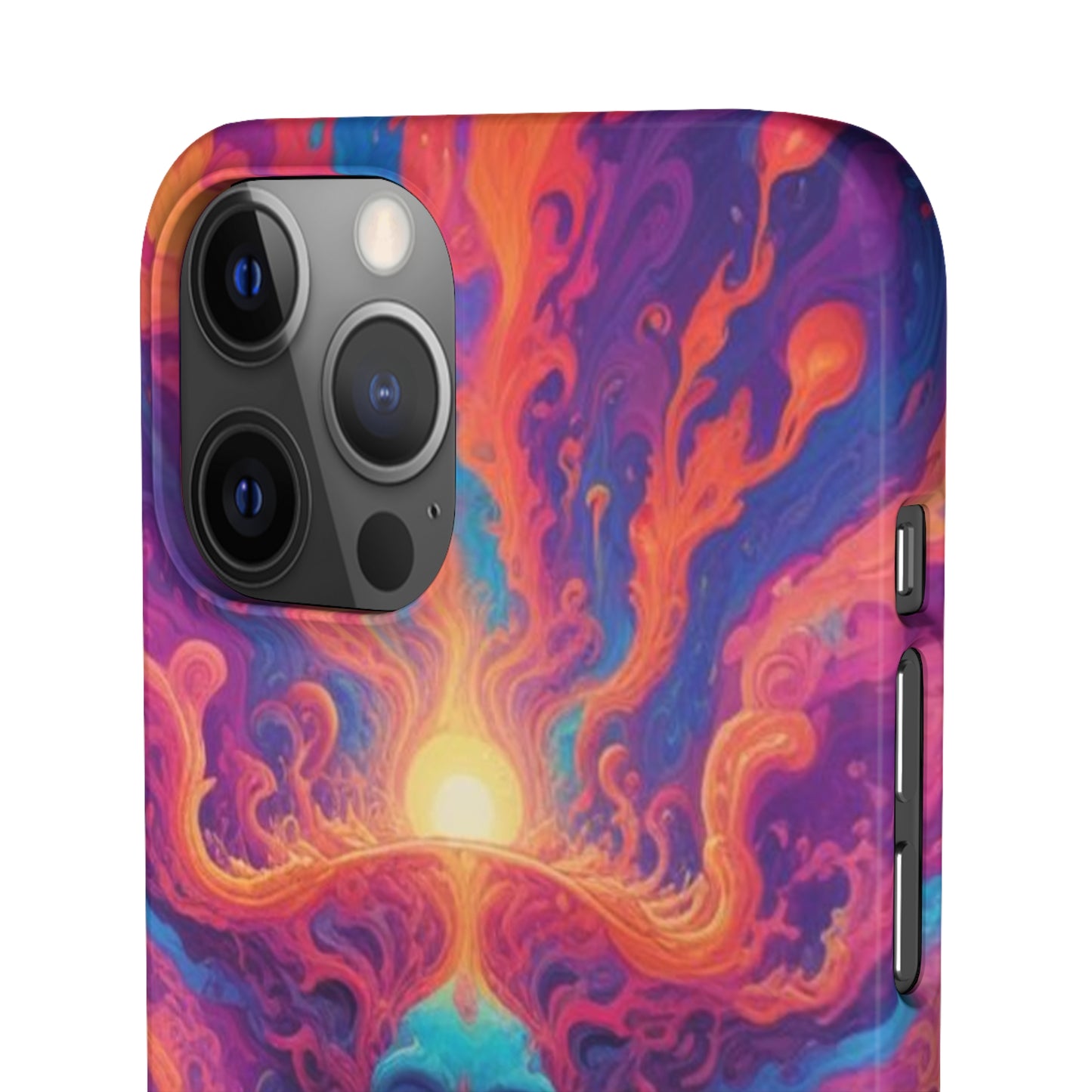 Trippy Pattern Snap Cases