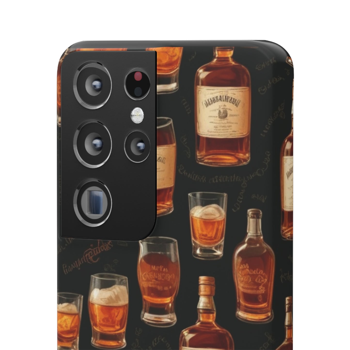 Whiskey Pattern Snap Cases