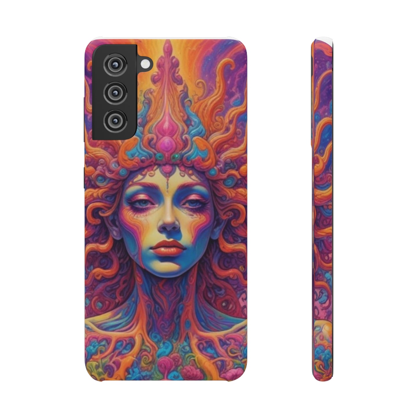 Trippy Pattern Snap Cases