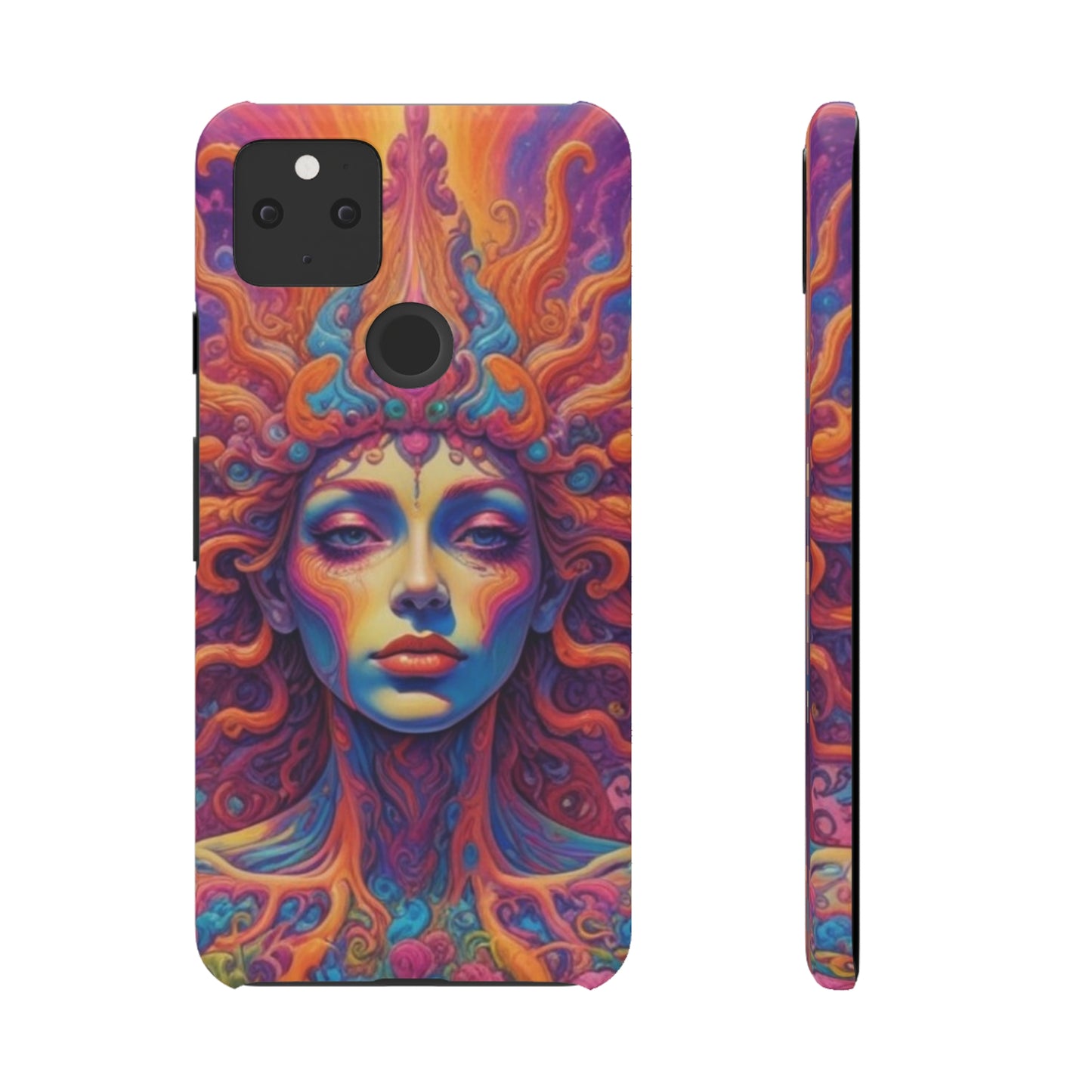 Trippy Pattern Snap Cases