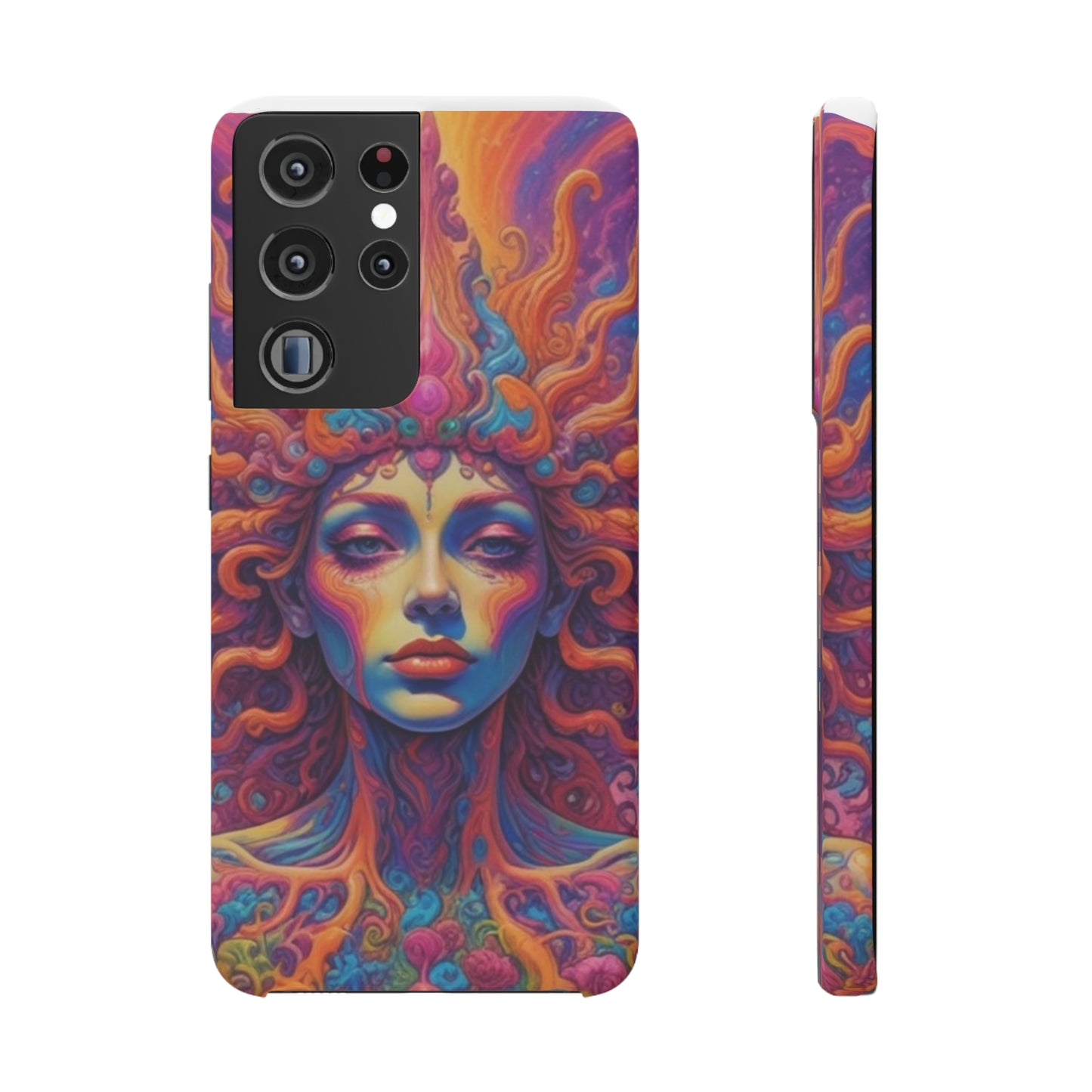 Trippy Pattern Snap Cases