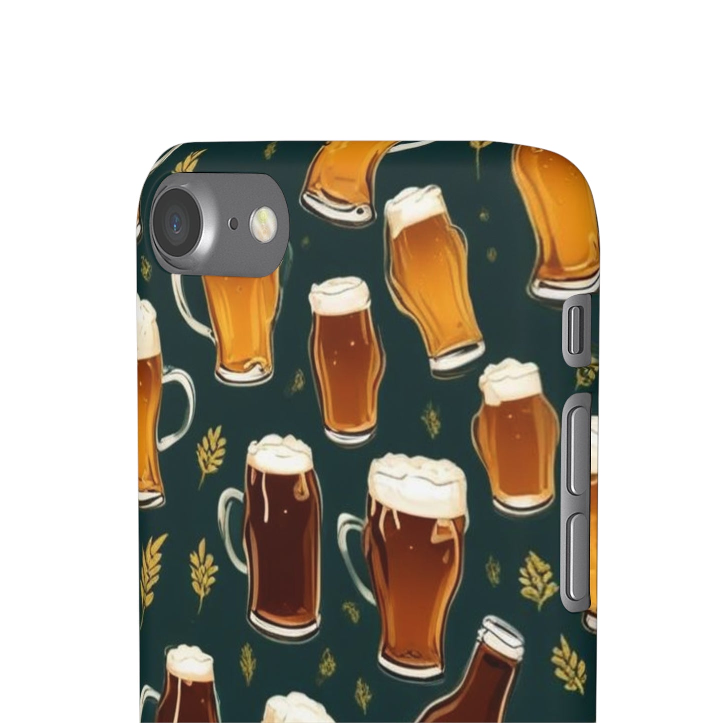 Beer Pattern Snap Cases