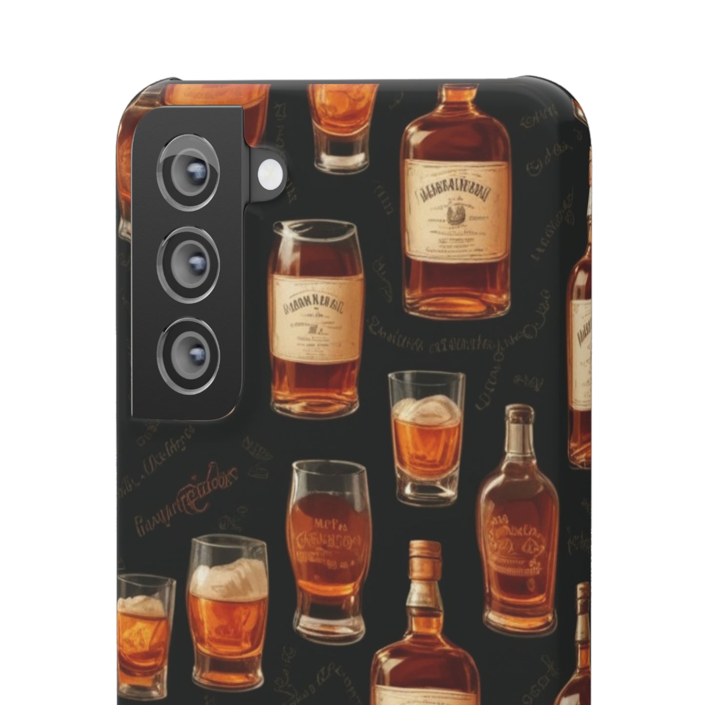 Whiskey Pattern Snap Cases