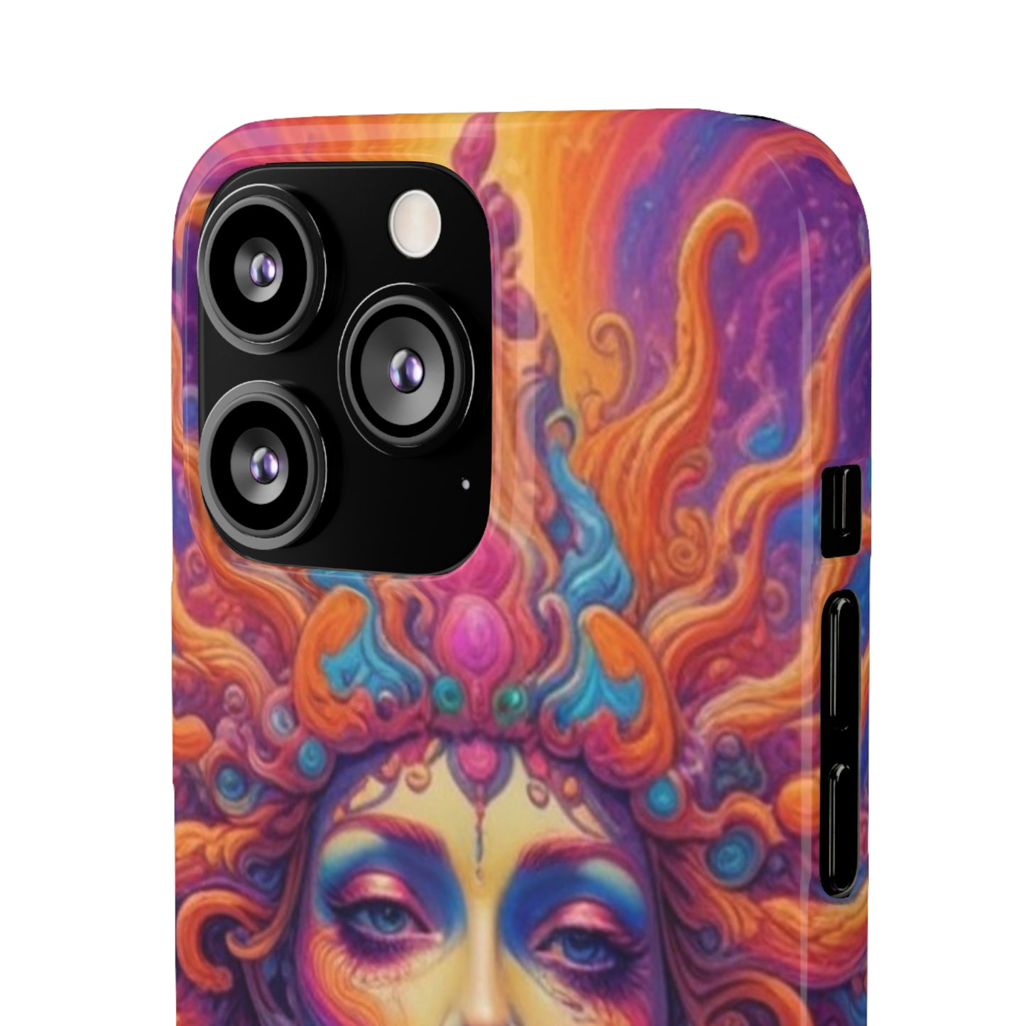 Trippy Pattern Snap Cases