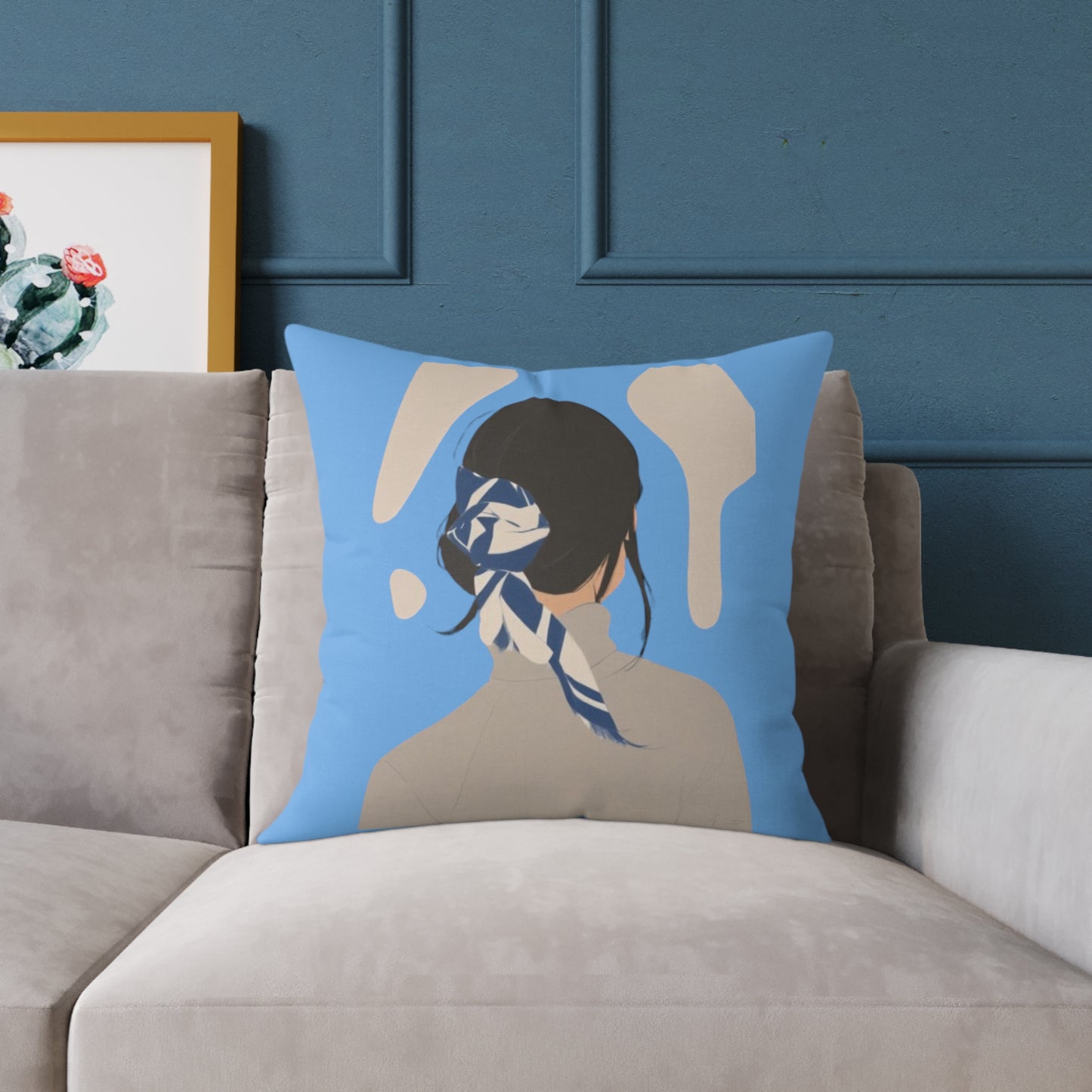 Angeline Poly Canvas Pillow