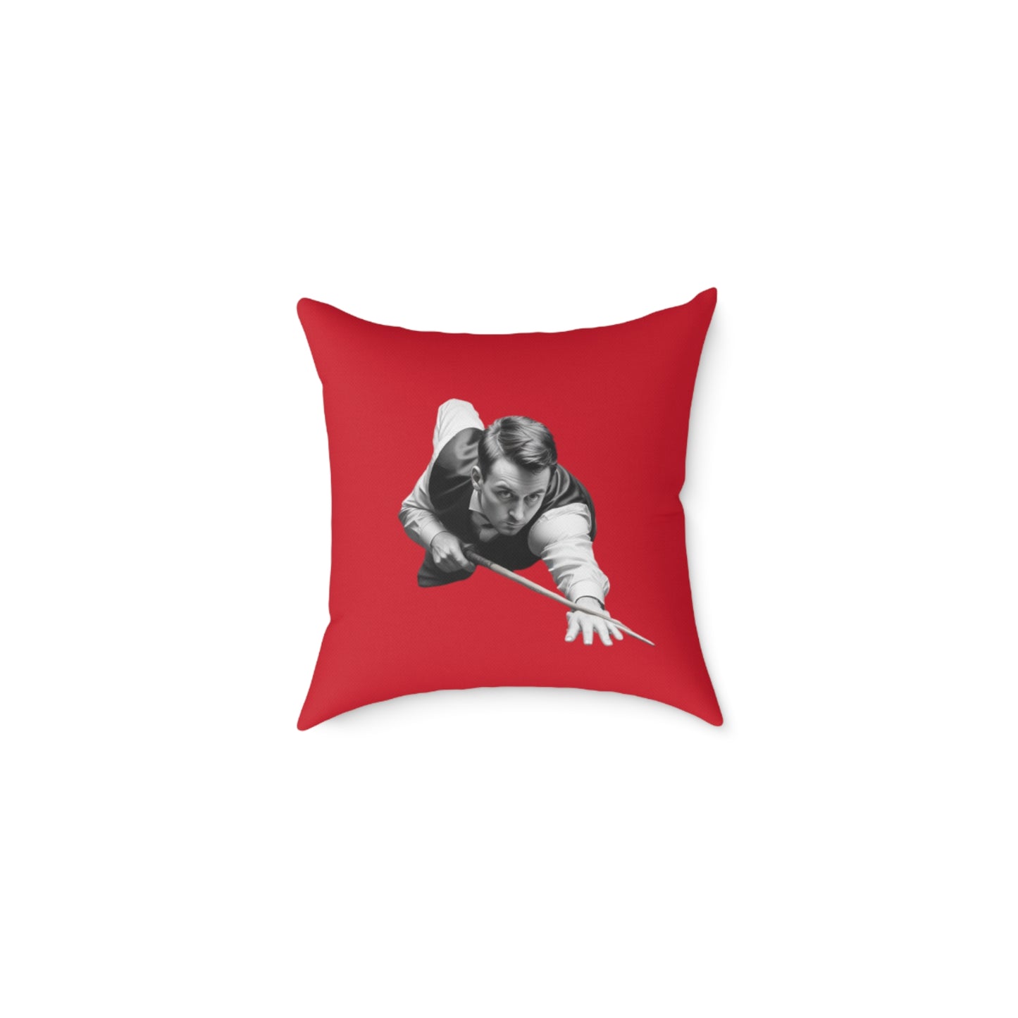 Snooker Square Poly Canvas Pillow