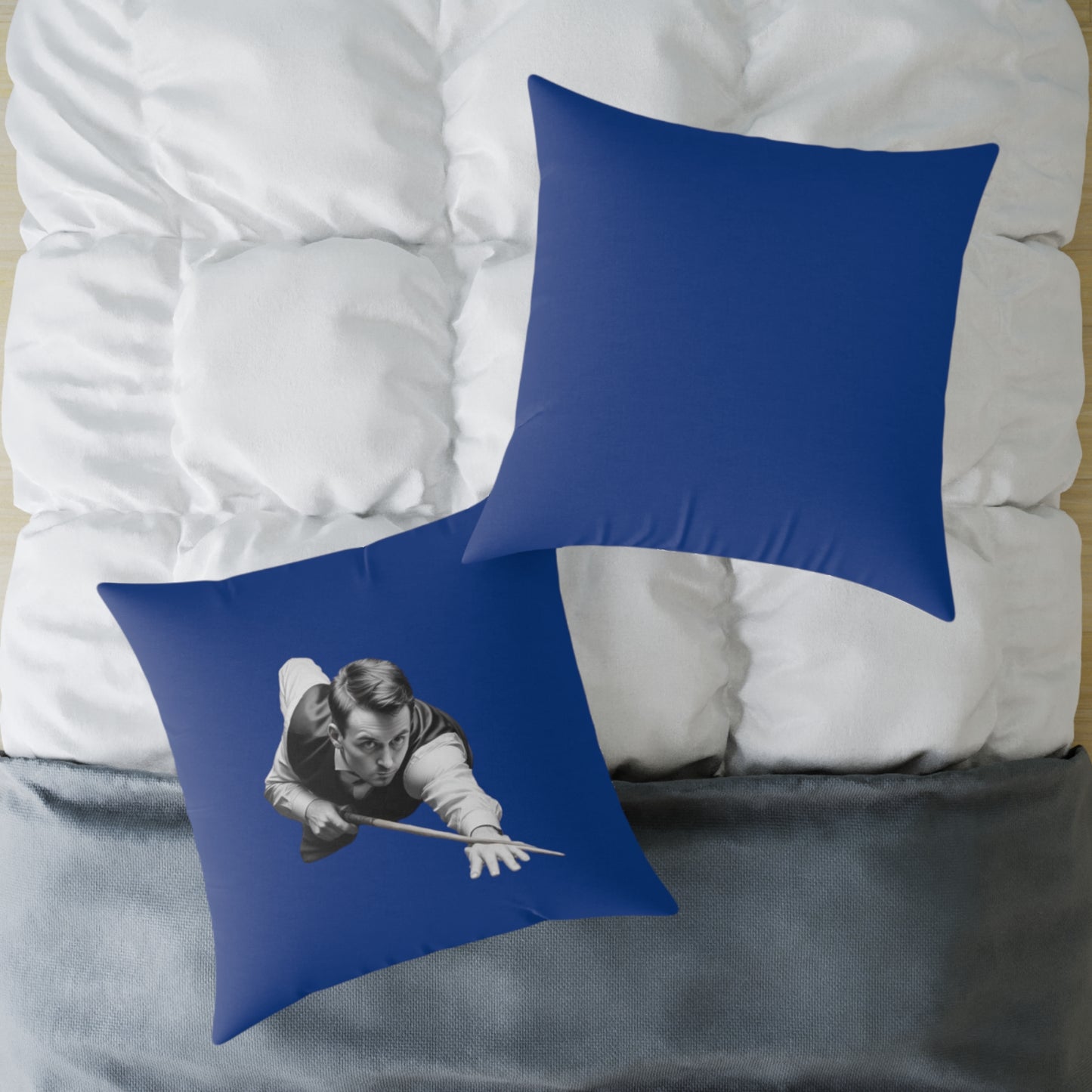 Snooker Square Poly Canvas Pillow