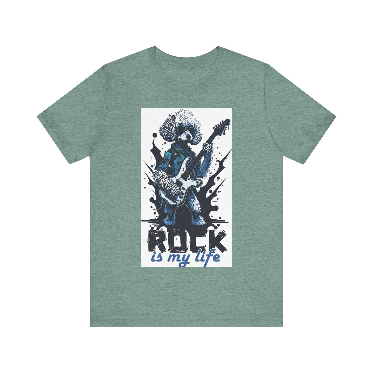 Unisex Jersey Sleeve Short  Tee