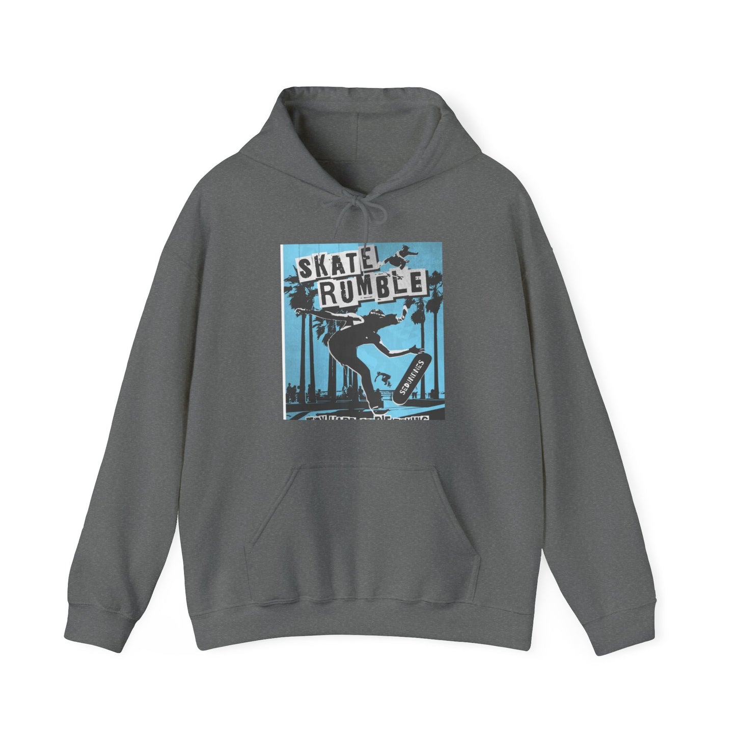 Skate rumble Unisex Heavy Blend™ Hooded Sweatshirt