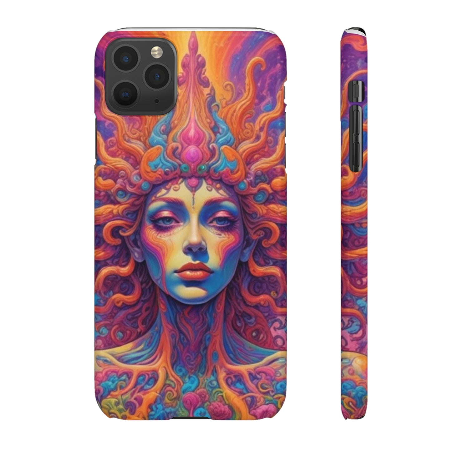 Trippy Pattern Snap Cases