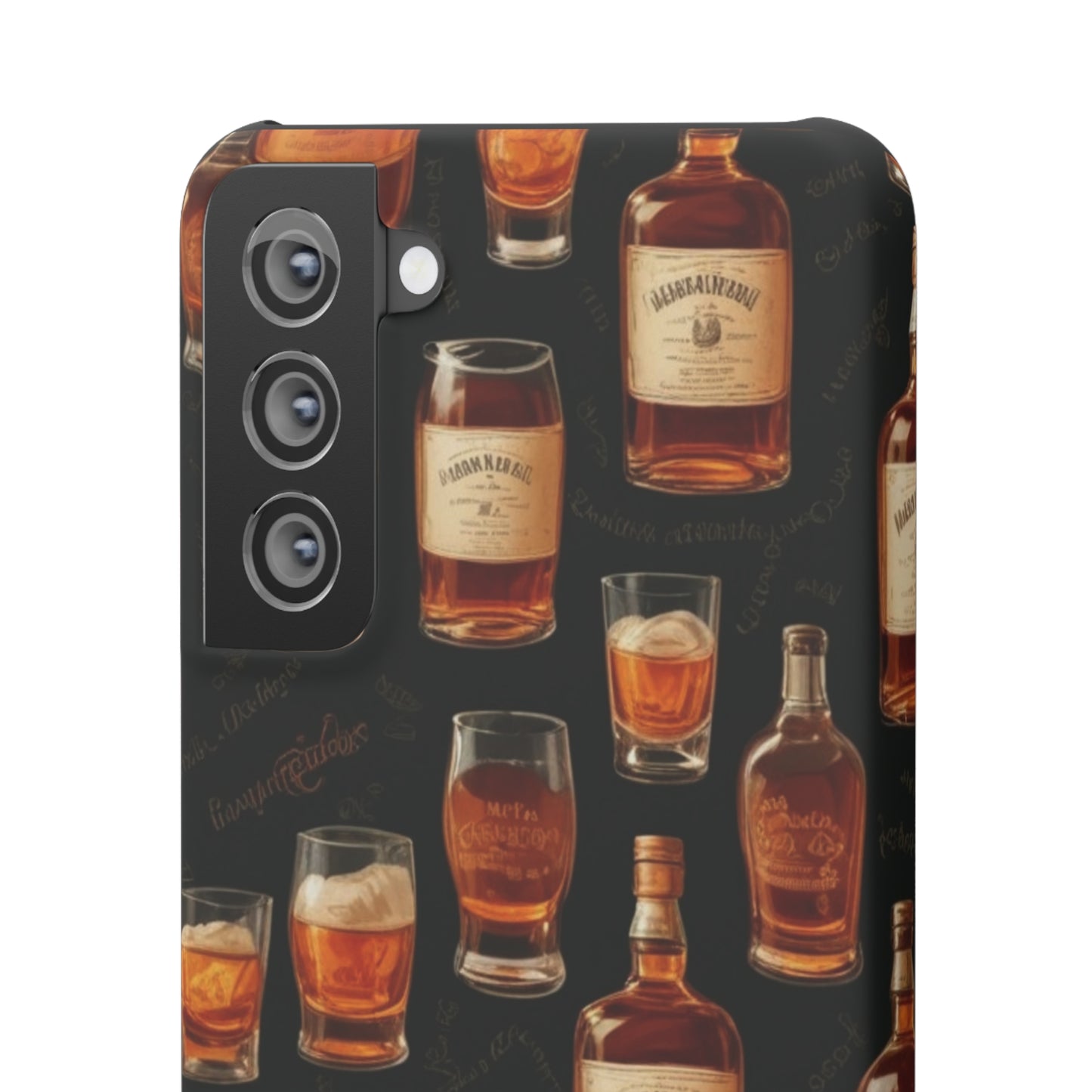 Whiskey Pattern Snap Cases