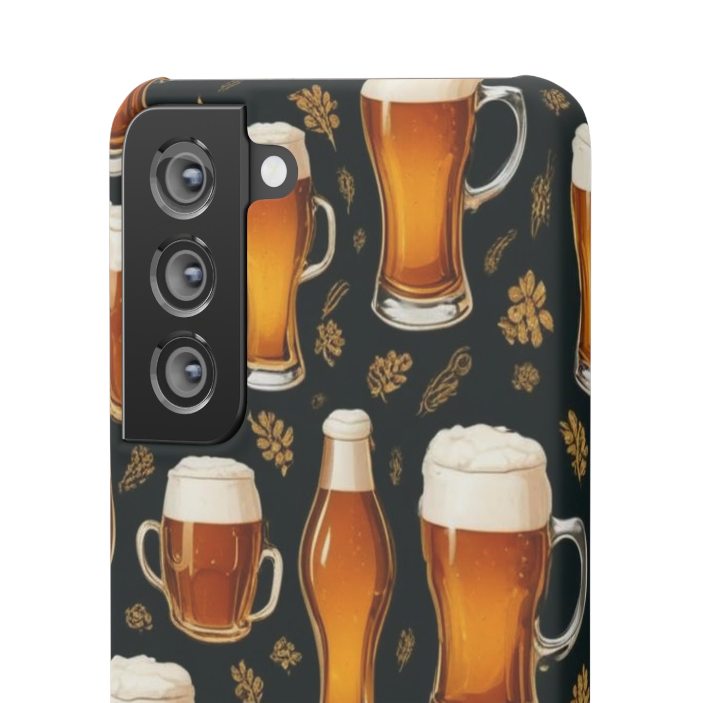 Beer Pattern Snap Cases