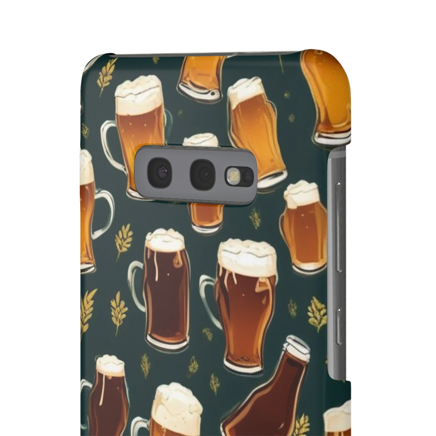 Beer Pattern Snap Cases