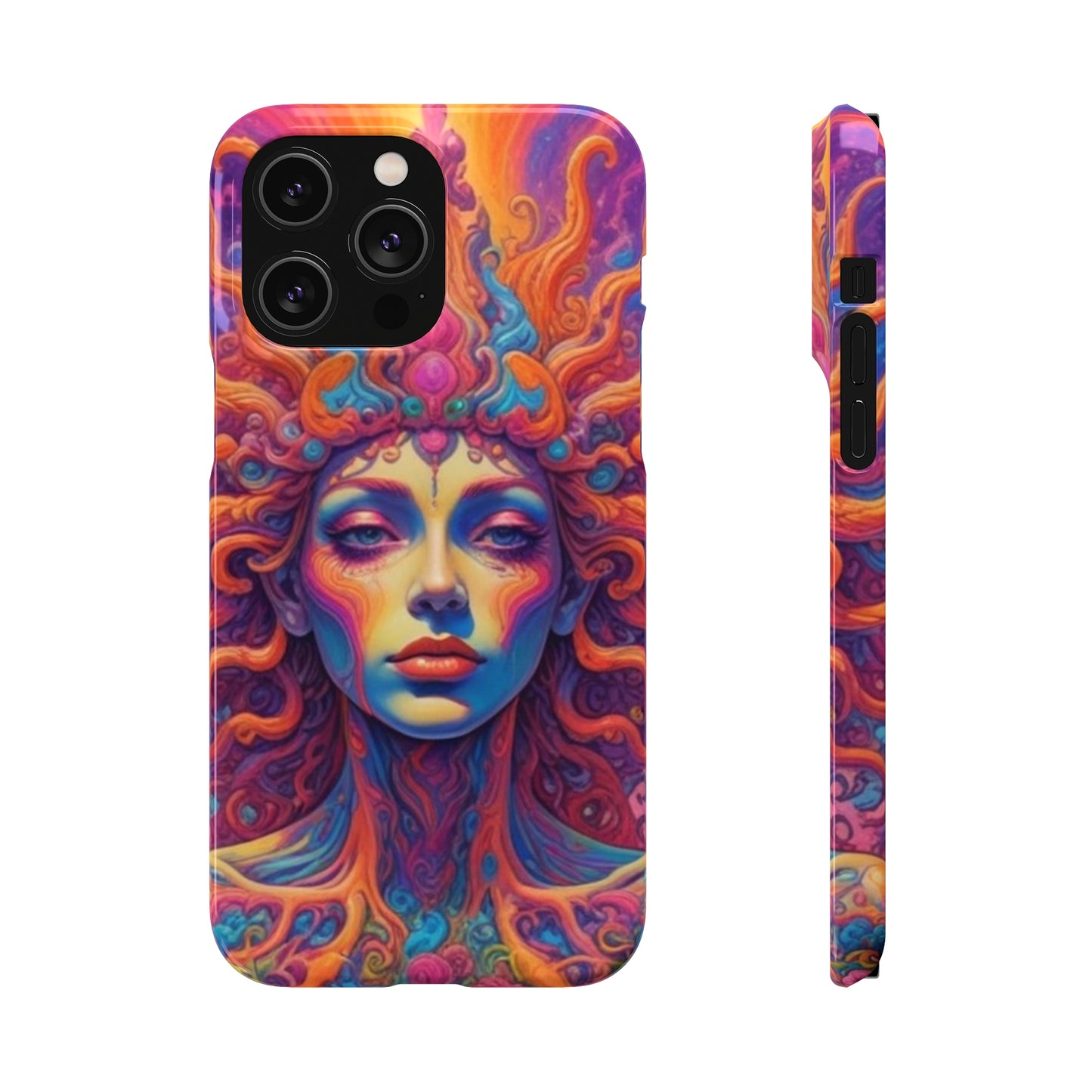 Trippy Pattern Snap Cases