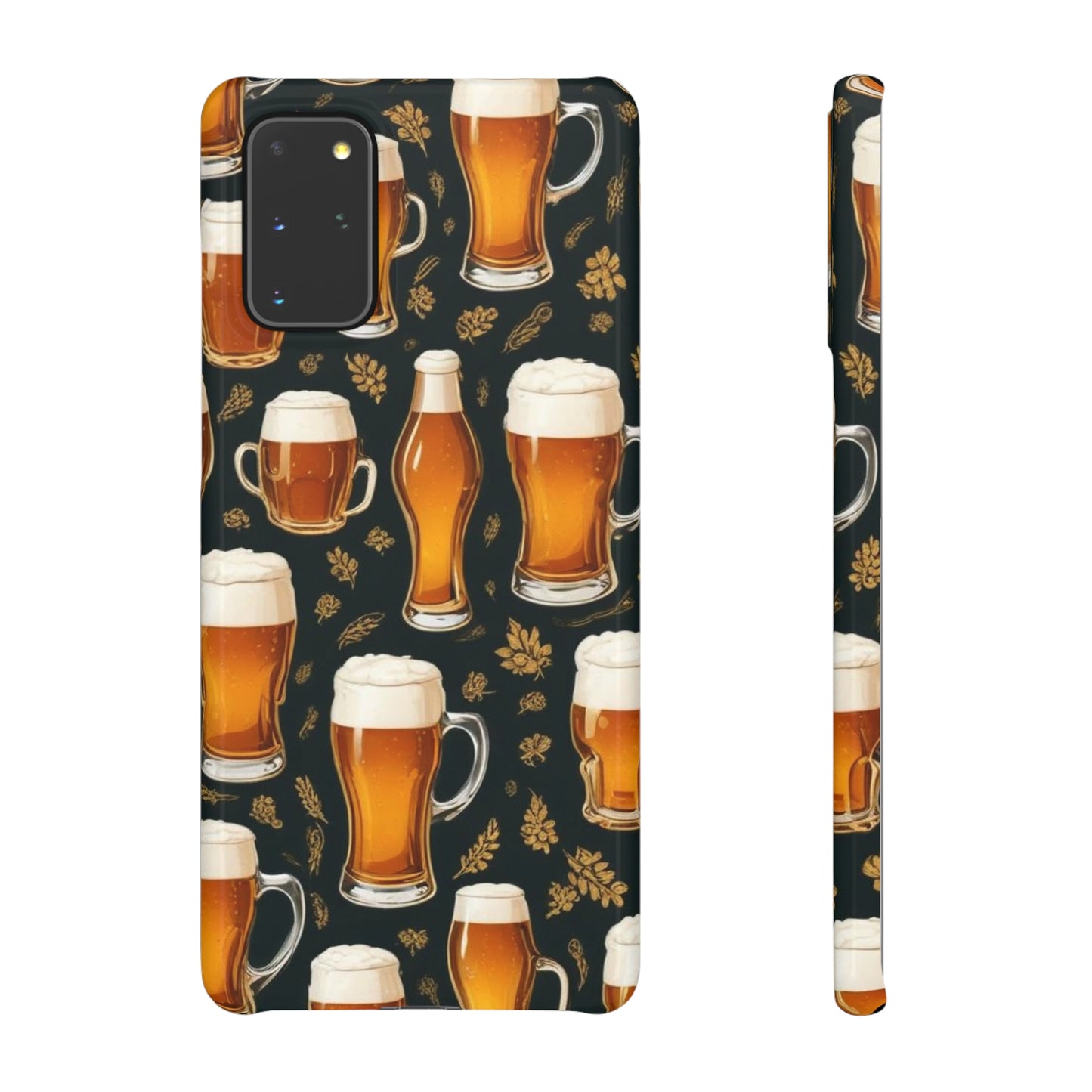Beer Pattern Snap Cases