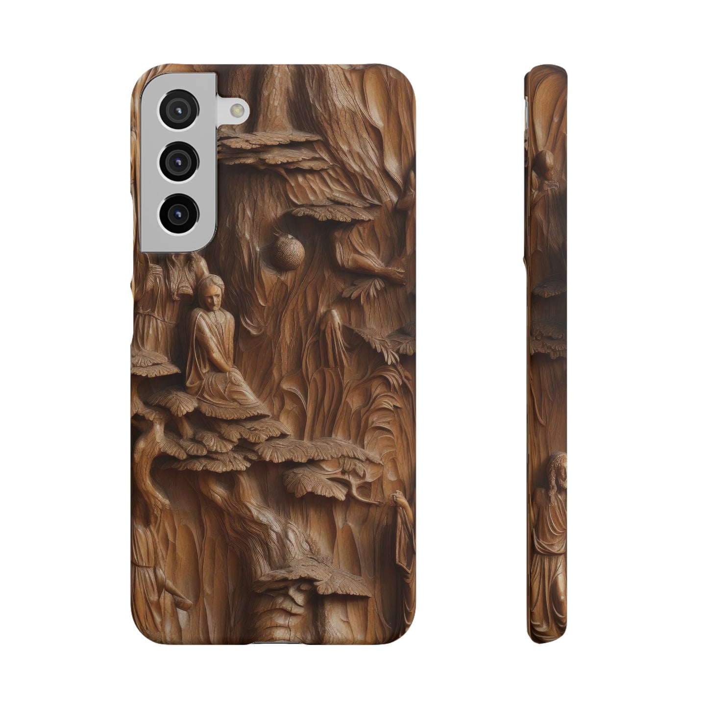 Biblical , Spiritual Carved Wood Phone cover Snap Cases .