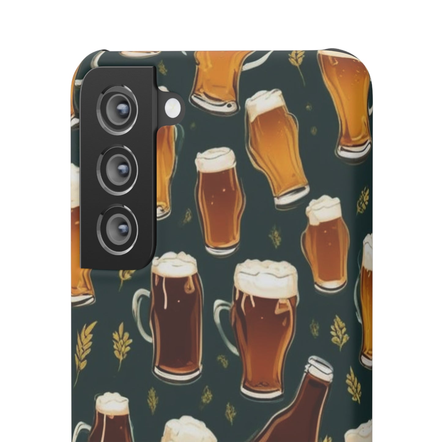Beer Pattern Snap Cases