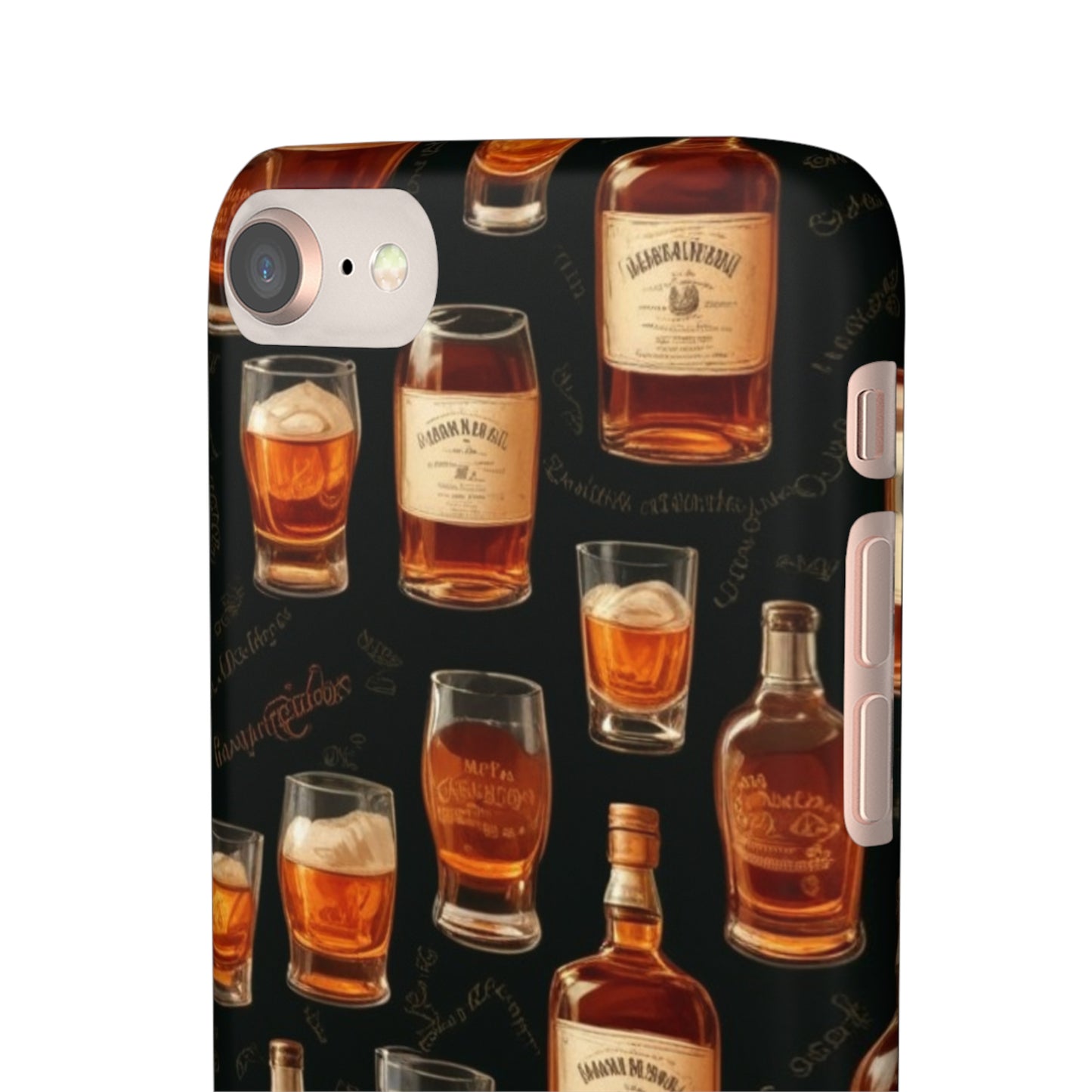 Whiskey Pattern Snap Cases