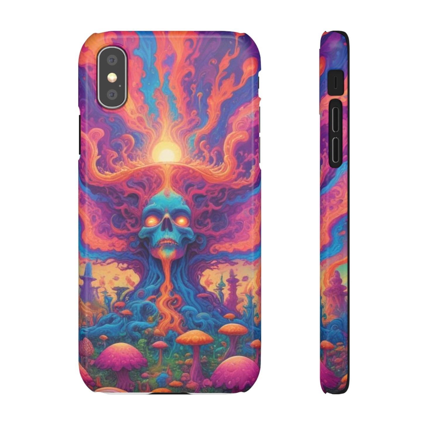 Trippy Pattern Snap Cases