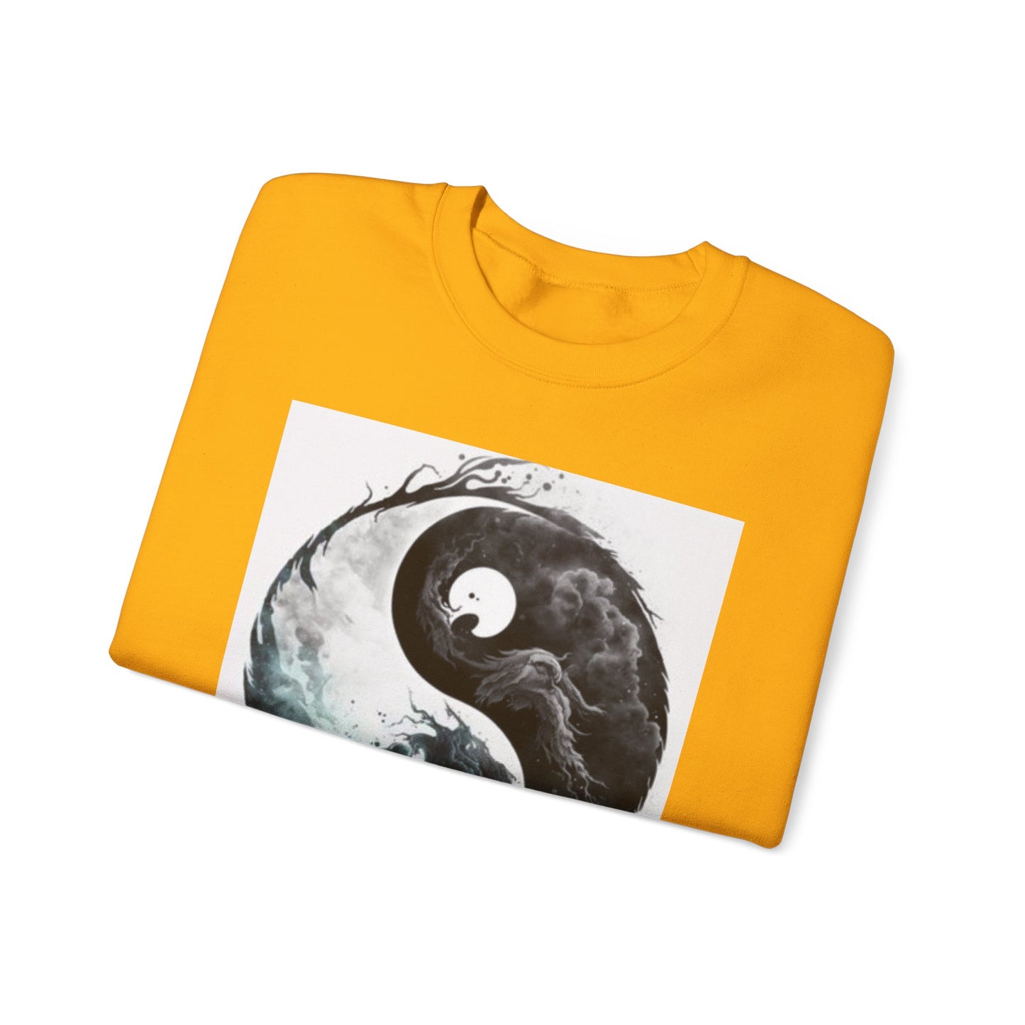 Ying Yang Unisex Heavy Blend™ Crewneck Sweatshirt