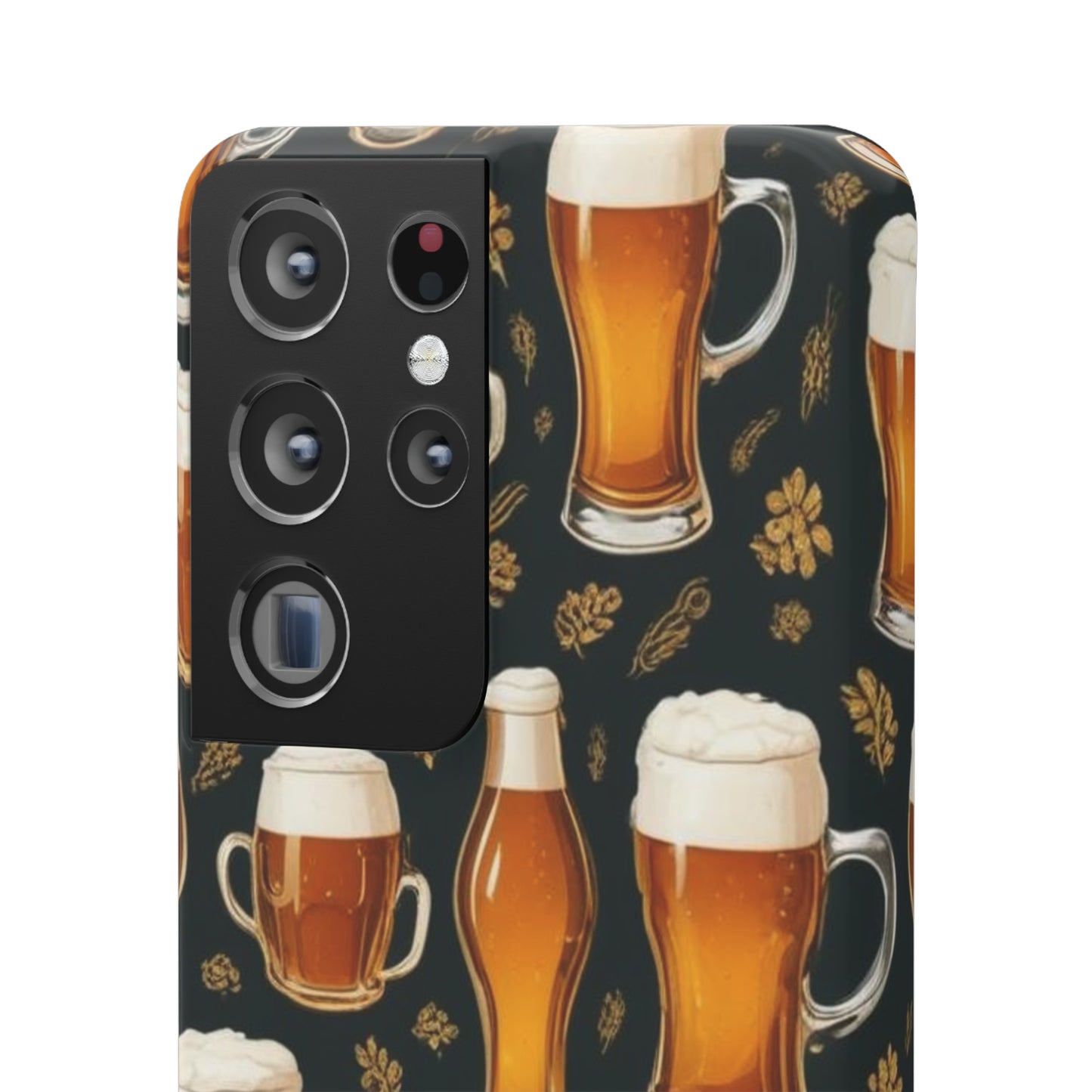Beer Pattern Snap Cases